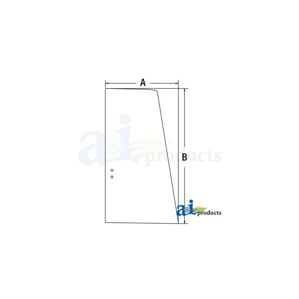 Glass, Upper Door Rear 37" x23" x2"